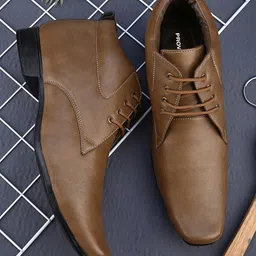 Provogue Men Leather Formal Derbys-picture-30