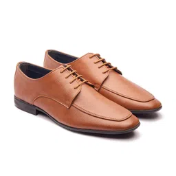 MICHAEL ANGELO Men Round Toe Lace-Up Formal Derbys-68