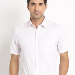Turtle Modern Spread Collar Cotton Formal Shirt-image-34