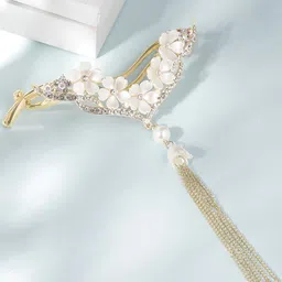 Rubans Claw Clip With Chain Hangings-image-10