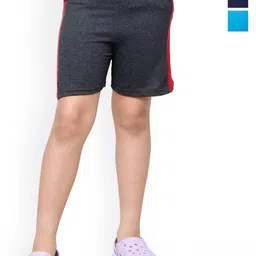 BAESD Girls Pack Of 3 High-Rise Pure Cotton Hotpants-picture-6