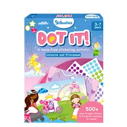 Skillmatics Kids Blue & Pink Dot it! Unicorn & Princess Activity Toys and Games-13