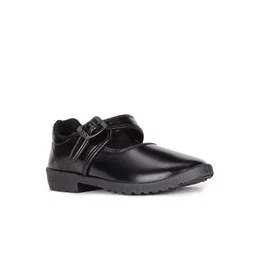 Bata Girls Black School Shoes-image-9