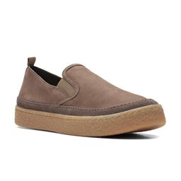 Clarks Women Taupe Nubuck Slip-On Sneakers-image-56