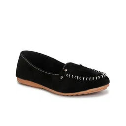 BAESD Women Lightweight Nubuck Loafers-image-14