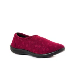 Khadims Women Floral Printed Slip-On Sneakers-0