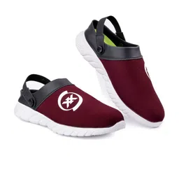 Bxxy Men Printed Lightweight Slip-On Clogs-51