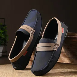 Killer Men Colourblocked Lightweight Penny Loafers-picture-51