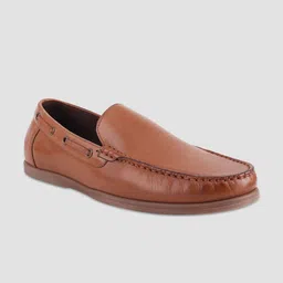 EZOK Men Round Toe Leather Loafers-picture-22