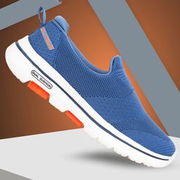 Columbus Men Woven Design Slip-On Sneakers-image-25