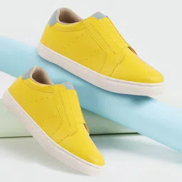FAUSTO Women Round Toe Lightweight Slip-On Sneakers-14