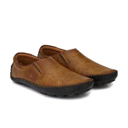 Prolific Men Perforations Slip-On Sneakers-image-21