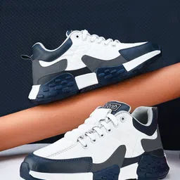 ASTEROID Men Colourblocked Lightweight Sneakers-picture-12