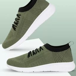 M7 by Metronaut Men Woven Design Lightweight Comfort Insole Textile Sneakers-8
