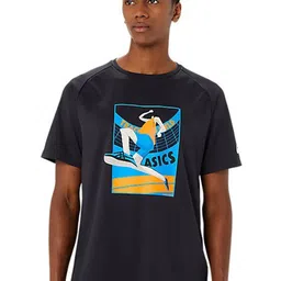 ASICS Track Event Graphic Printed Round Neck T-Shirt-image-97