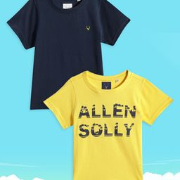 Allen Solly Junior Boys Pack of 2 Pure Cotton T-shirts-image-26