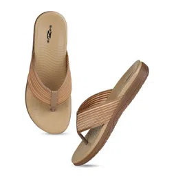 Shezone Textured Open Toe Flats image 4