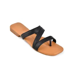 Padvesh No Back Strap Open Toe Flats-picture-4