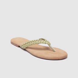 Inc 5 Women Woven Design T-strap Flats-image-10