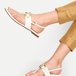 Inc 5 Women T-Strap Open Toe Flats-image-86