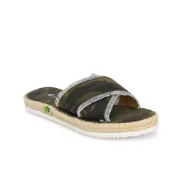 FRESH 1947 FEET Women Printed Yoga Mat Open Toe Flats-image-50
