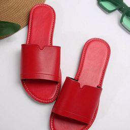 Jbarg Women Open Toe Flats-48