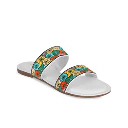 Anouk Women Woven Design Open Toe Flats-picture-37