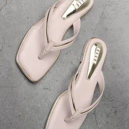 ELLE Strappy Open Toe Flats-18