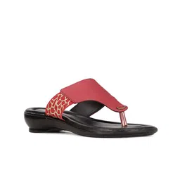 Bata Women T-Strap Flats-39