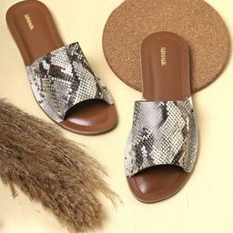 Anouk Women Printed Open Toe Flats-image-28
