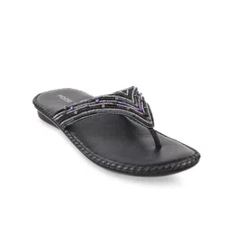 Mochi Women Embellished Open Toe Flats-10
