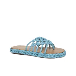 Tao Paris WANDERLUST By Seema K Sajdeh Women Textured Open Toe Flats-62
