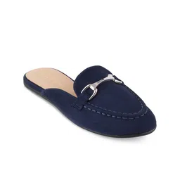 Tresmode Buckle Detail Slip-On Mules-24