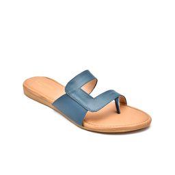 Padvesh Cut-Out Detail Open Toe Flats-56