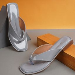 Walkfree Women T-Strap Toe Flats-46
