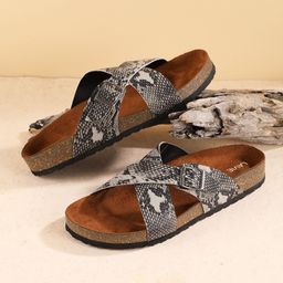 Lavie Women Printed Open Toe Flats-38