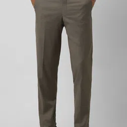 Van Heusen Men Solid Formal Trousers-image-69