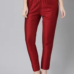 TWIN BIRDS Women Straight Fit Trousers-47