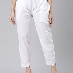 TWIN BIRDS Women Pure Cotton Trousers-picture-43