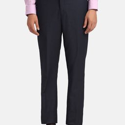 Blackberrys Men Mid-Rise Flat-Front Formal Trouser-picture-11