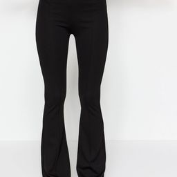 Trendyol Women Mid Rise Flared Bootcut Trouser-image-85