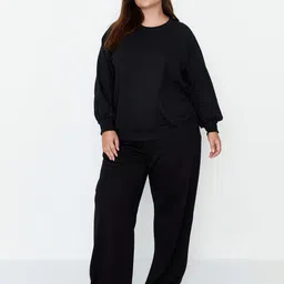 Trendyol Women Mid-Rise Parallel Trousers-image-44