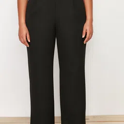 Trendyol Women Mid Rise Regular Fit Regular Trouser-20