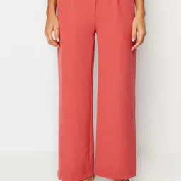 Trendyol Women Mid-Rise Parallel Trousers-picture-51
