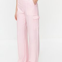 Trendyol Women Mid-Rise Cargo Trousers-image-61