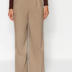 Trendyol Women Mid Rise Parallel Trousers-picture-39