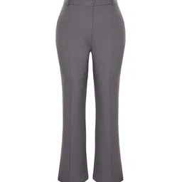Trendyol Women Mid-Rise Bootcut Trousers-image-101