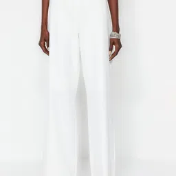 Trendyol Women Mid-Rise Parallel Trousers-image-21