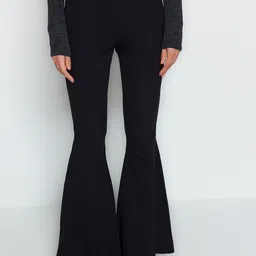 Trendyol Women Mid Rise Bootcut Trousers-image-84