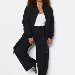 Trendyol Women Mid-Rise Cargos-picture-37